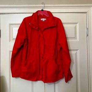 Coldwater Creek Rain Resistant Pack it Jacket